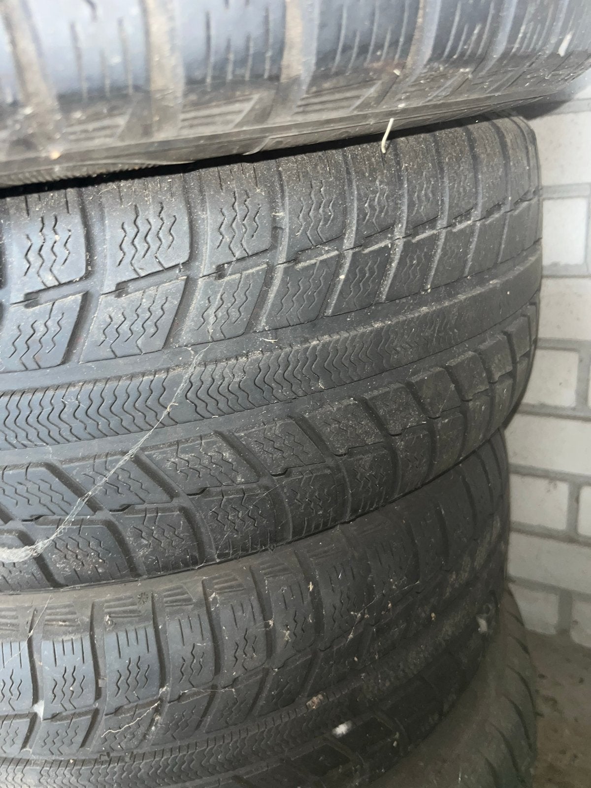 Winterbanden met velgen 215/55R16 GRATIS, Ophalen, Gebruikt
