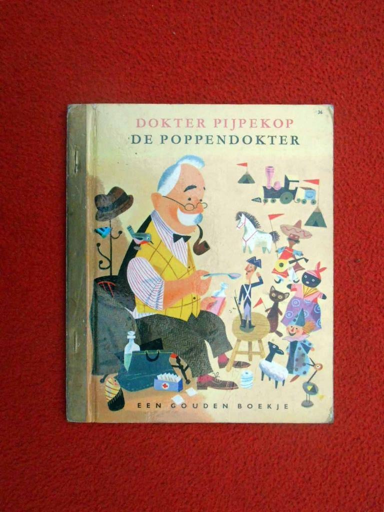 Gouden Boekjes: Dokter pijpekop, de poppendokter (1e druk!), Ophalen of Verzenden, Gelezen, Fictie algemeen