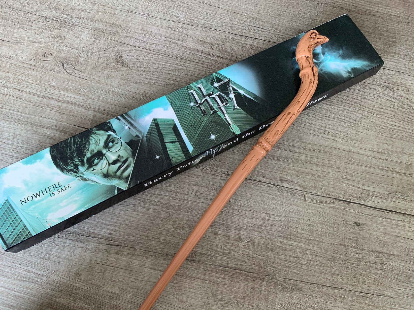Harry Potter wand Viktor Krumm, Verzenden, Zo goed als nieuw, Replica