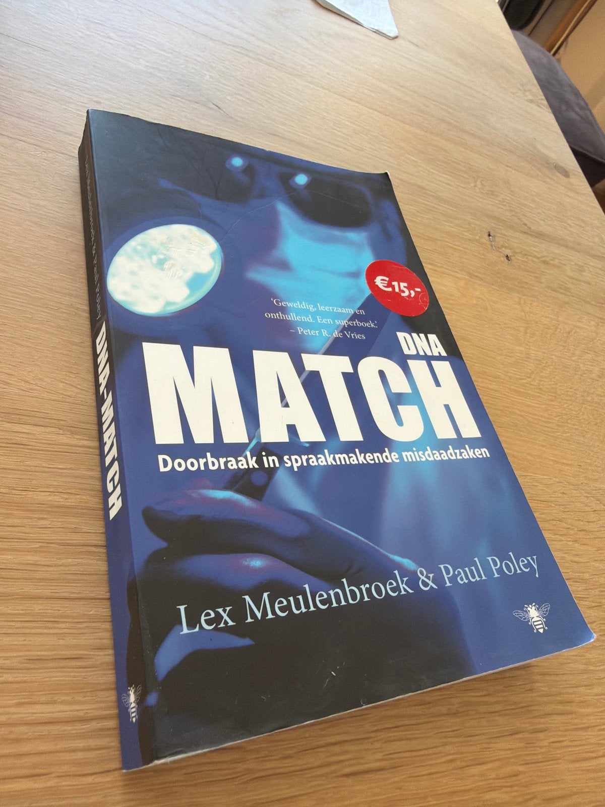 DNA Match: Doorbraak in spraakmakende misdaadzaken, Ophalen of Verzenden, Zo goed als nieuw