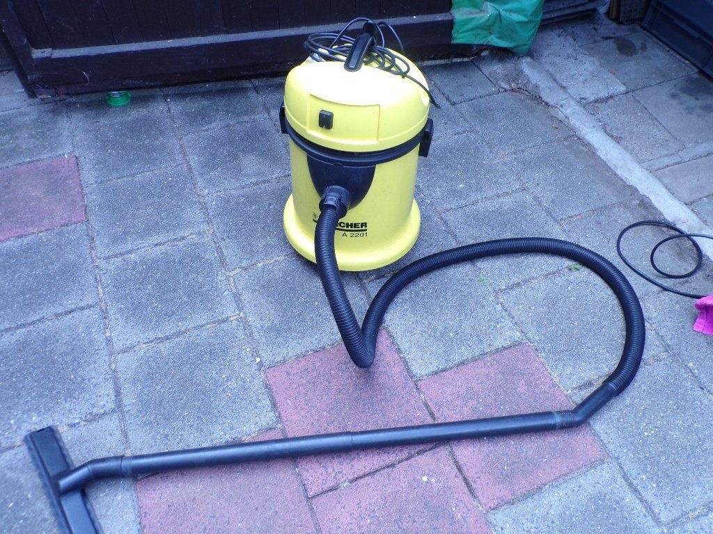 Karcher waterstofzuiger A2201, Witgoed en Apparatuur, Stofzuigers, Ophalen, Gebruikt, Stofzak, Waterstofzuiger