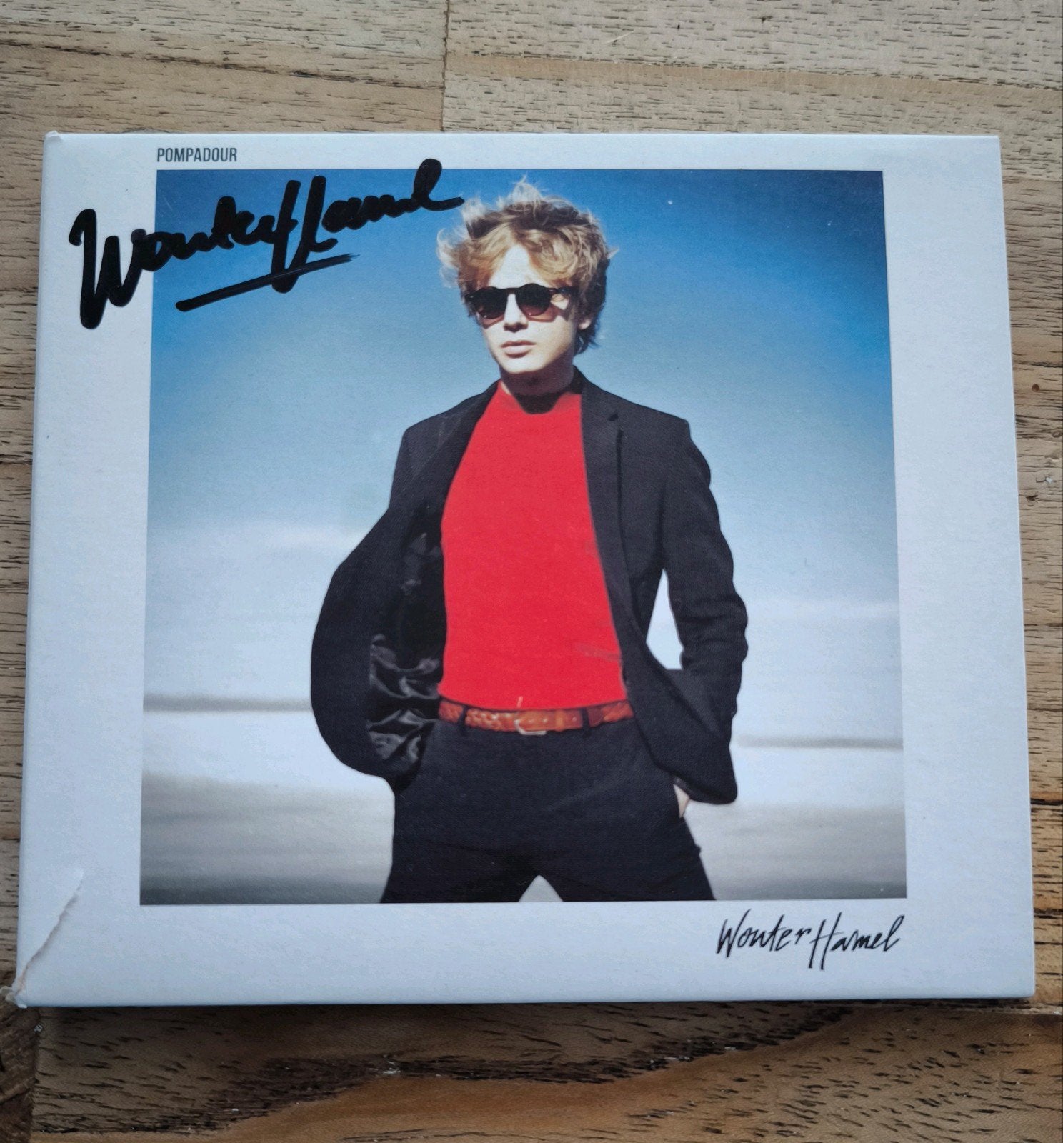 Wouter Hamel Gesigneerd CD album Pompadour handtekening, Ophalen of Verzenden, Gesigneerd