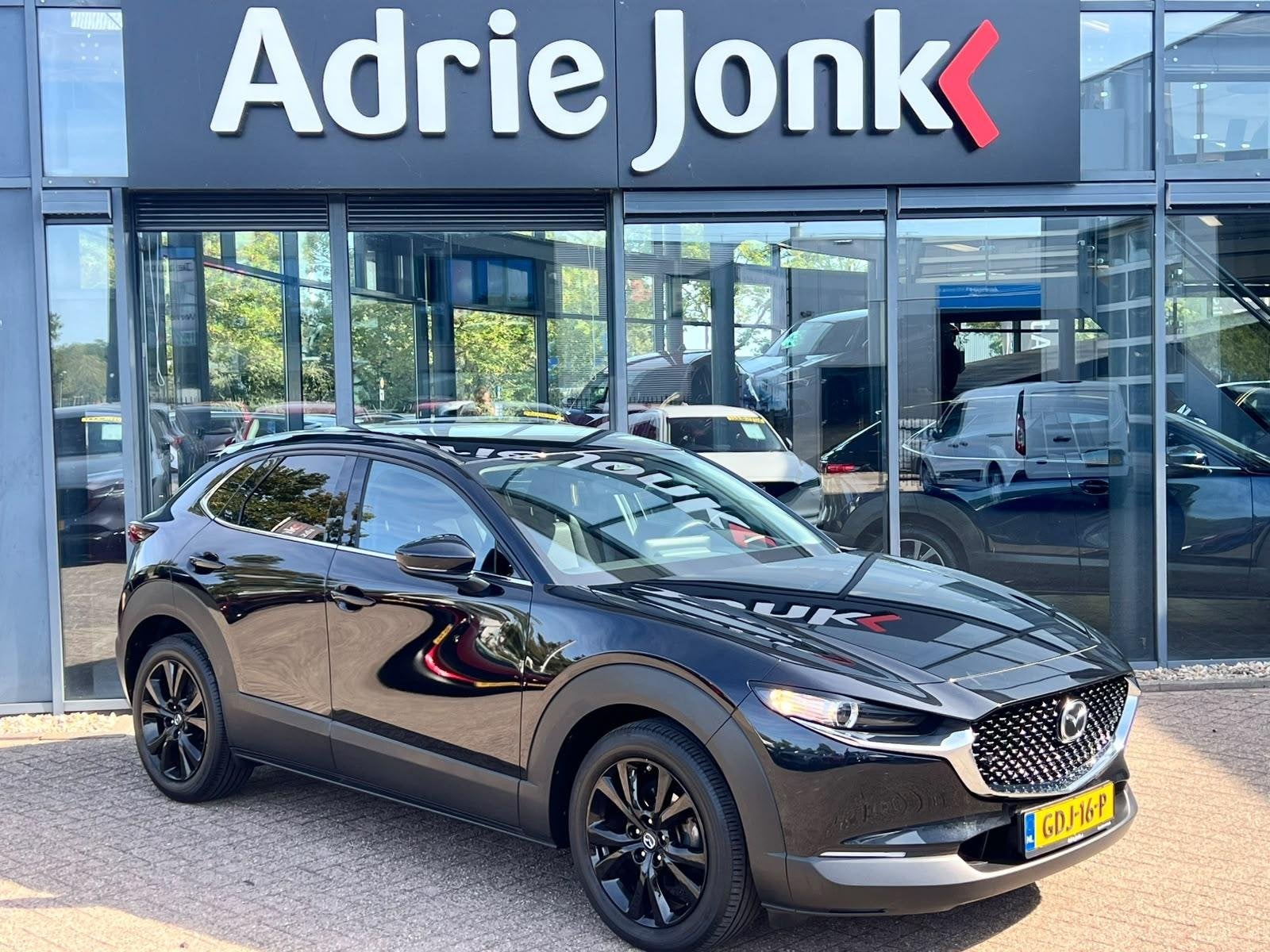 Mazda CX-30 2.0 e-SkyActiv-G 150pk M Hybrid Homura NED AUTO, Auto's, Voorwielaandrijving, 1998 cc, Stof, 4 cilinders