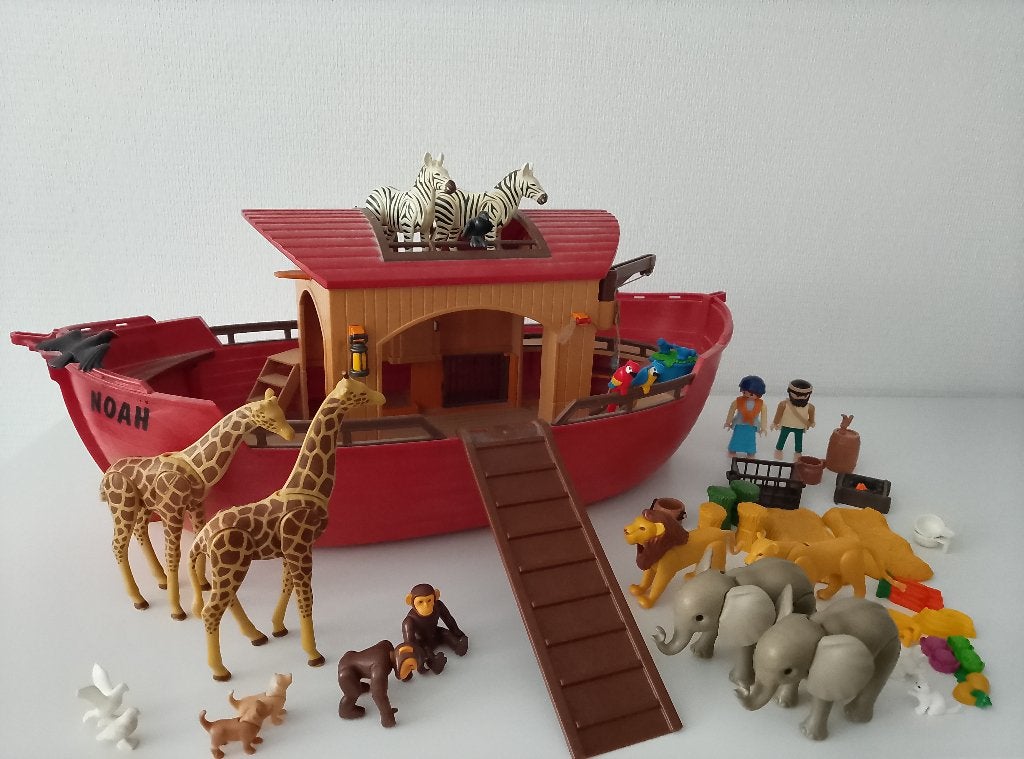 Playmobil Ark van Noah, Complete set, Zo goed als nieuw, Boot/Schip, Historisch