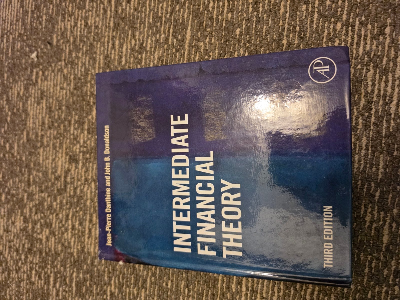 Intermediate Financial Theory - 3e editie, Gelezen, Jean-Pierre Danthine en John B. Donaldson, Ophalen of Verzenden, WO