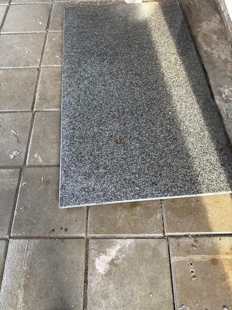 Granieten tegel/plaat - Zo goed als nieuw, Ophalen of Verzenden, Zo goed als nieuw, Rubber