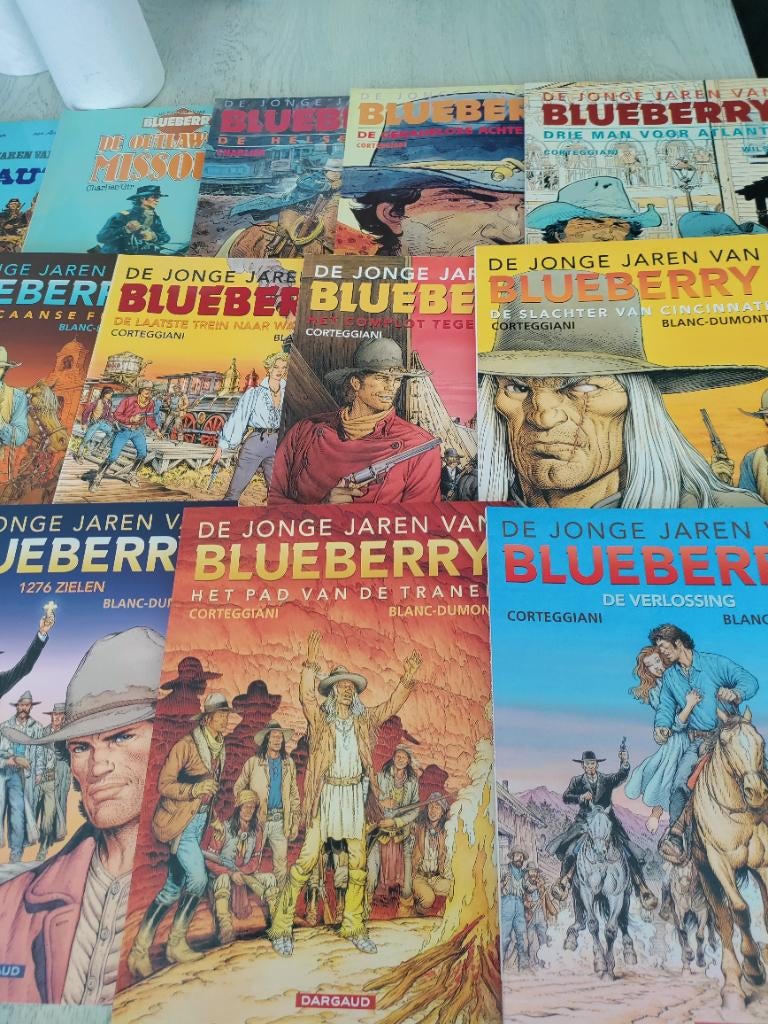 Blueberry, Meerdere stripboeken, Ophalen of Verzenden, Zo goed als nieuw