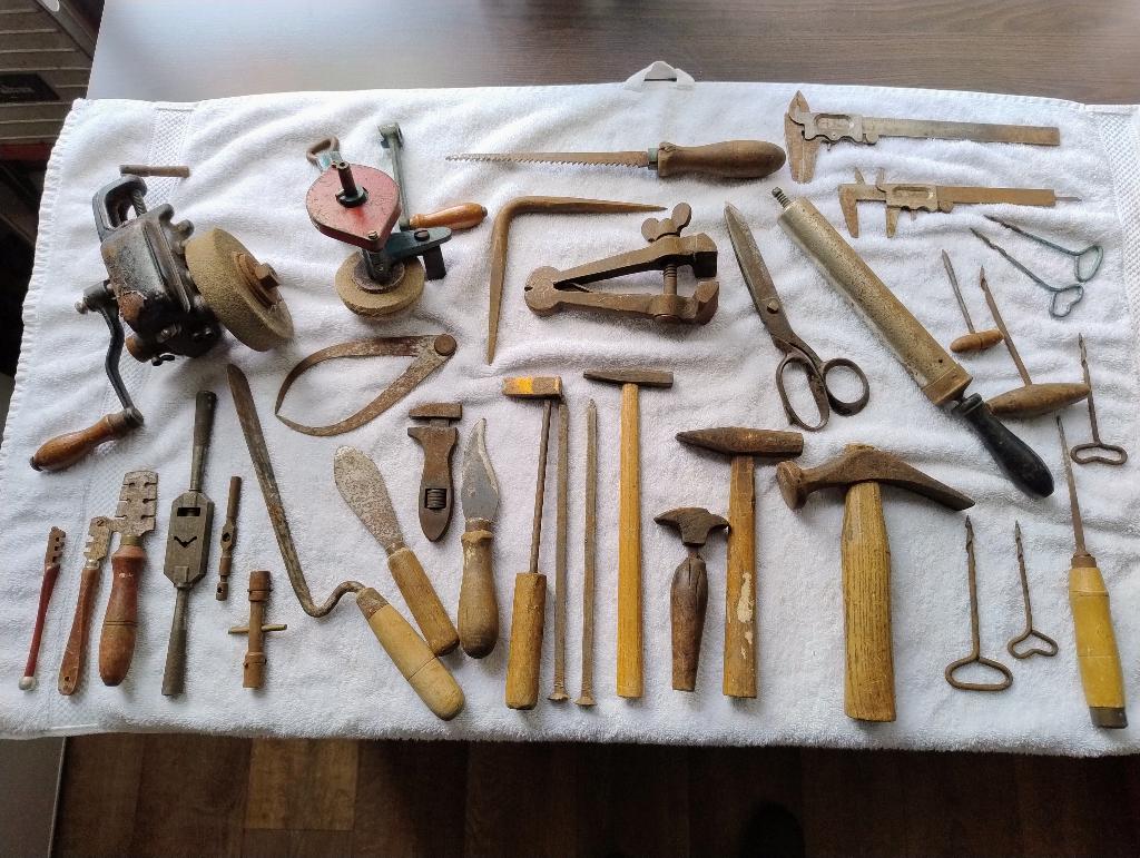 antiek gereedschap heel veel zie alle foto s, Antiek en Kunst, Ophalen of Verzenden