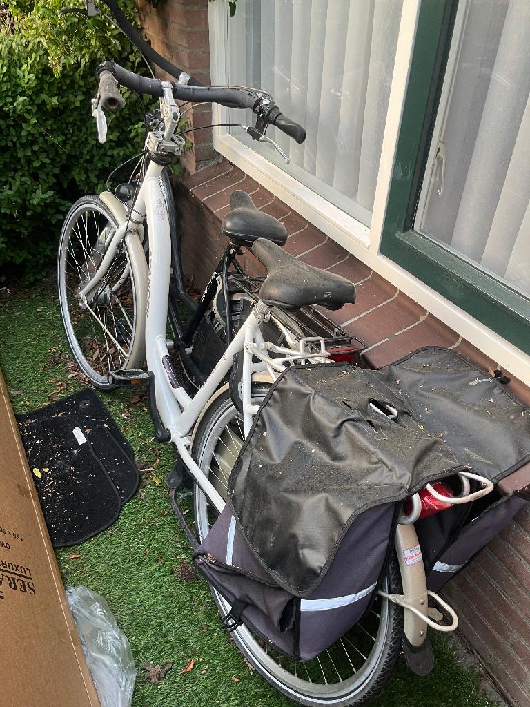 Mama fiets, Fietsen en Brommers, Fietsen | Dames | Moederfietsen, Ophalen, 2 zitjes, Gebruikt, Overige merken