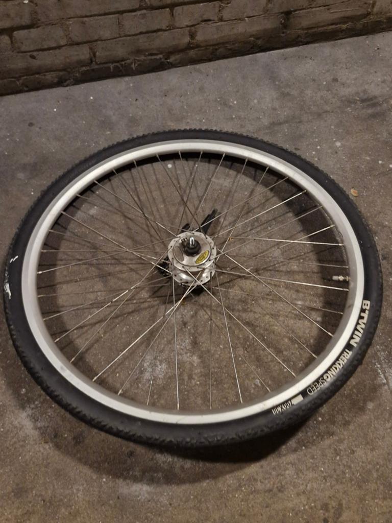 Te koop! 1×Bitwin fiets achter wiel 28 maat., Ophalen, Wiel