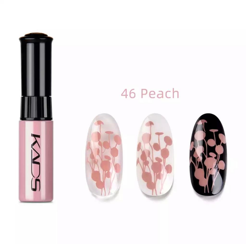 Nagels Gel voor nail art stamping. Alles 10% korting., Blauw, ., Nieuw, Ophalen of Verzenden