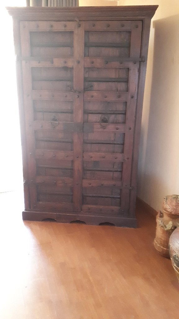 Zware Antieke Kast, Antiek en Kunst, Ophalen of Verzenden