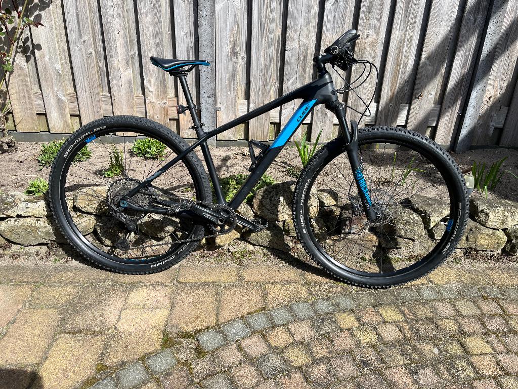 Cube Reaction C62 Pro MTB Full Carbon, 17 inch, Hardtail, Ophalen, Zo goed als nieuw, Overige merken