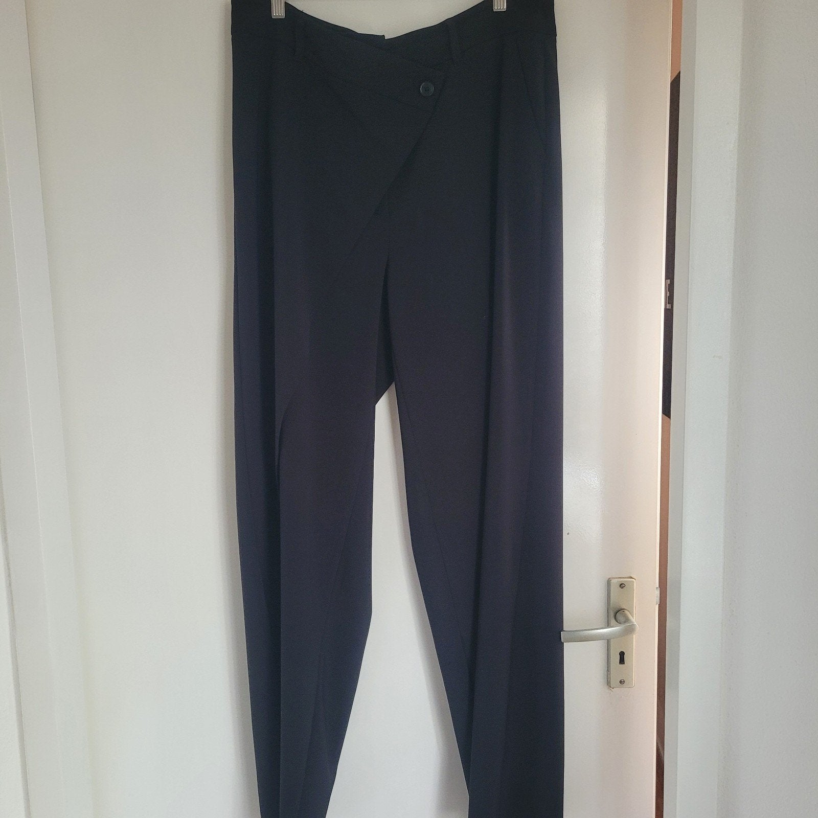 Cambio zwarte broek met overslag 44 ZGAN!!, Kleding | Dames, Cambio, Zwart, Maat 42/44 (L), Ophalen of Verzenden