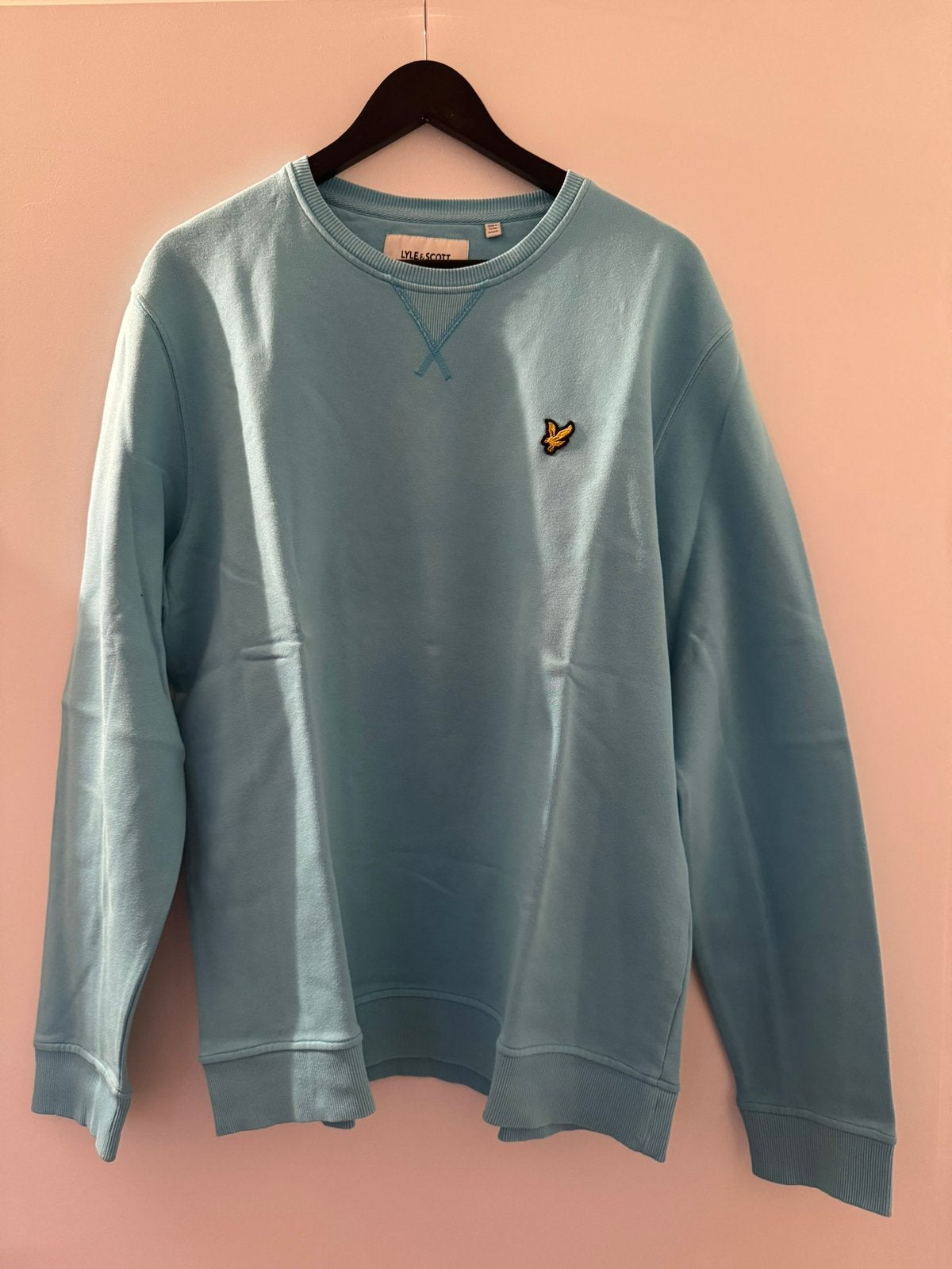 Lyle & scott trui Turquoise, Ophalen of Verzenden, Nieuw, Maat 56/58 (XL), Blauw