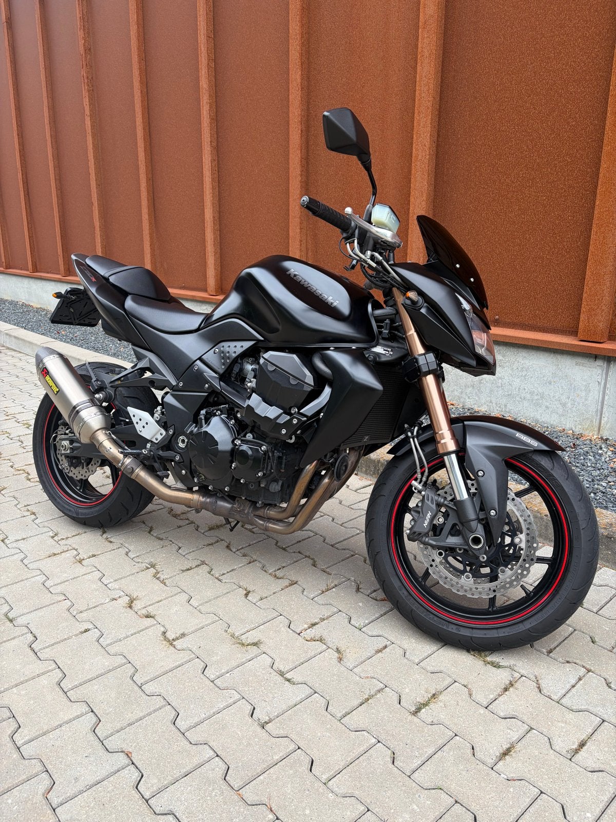 Kawasaki Z750R Naked Bike uit 2011- Mat Zwart, Motoren, Sportuitlaat, 4 cilinders, Motorrijbewijs A, Gebruikt