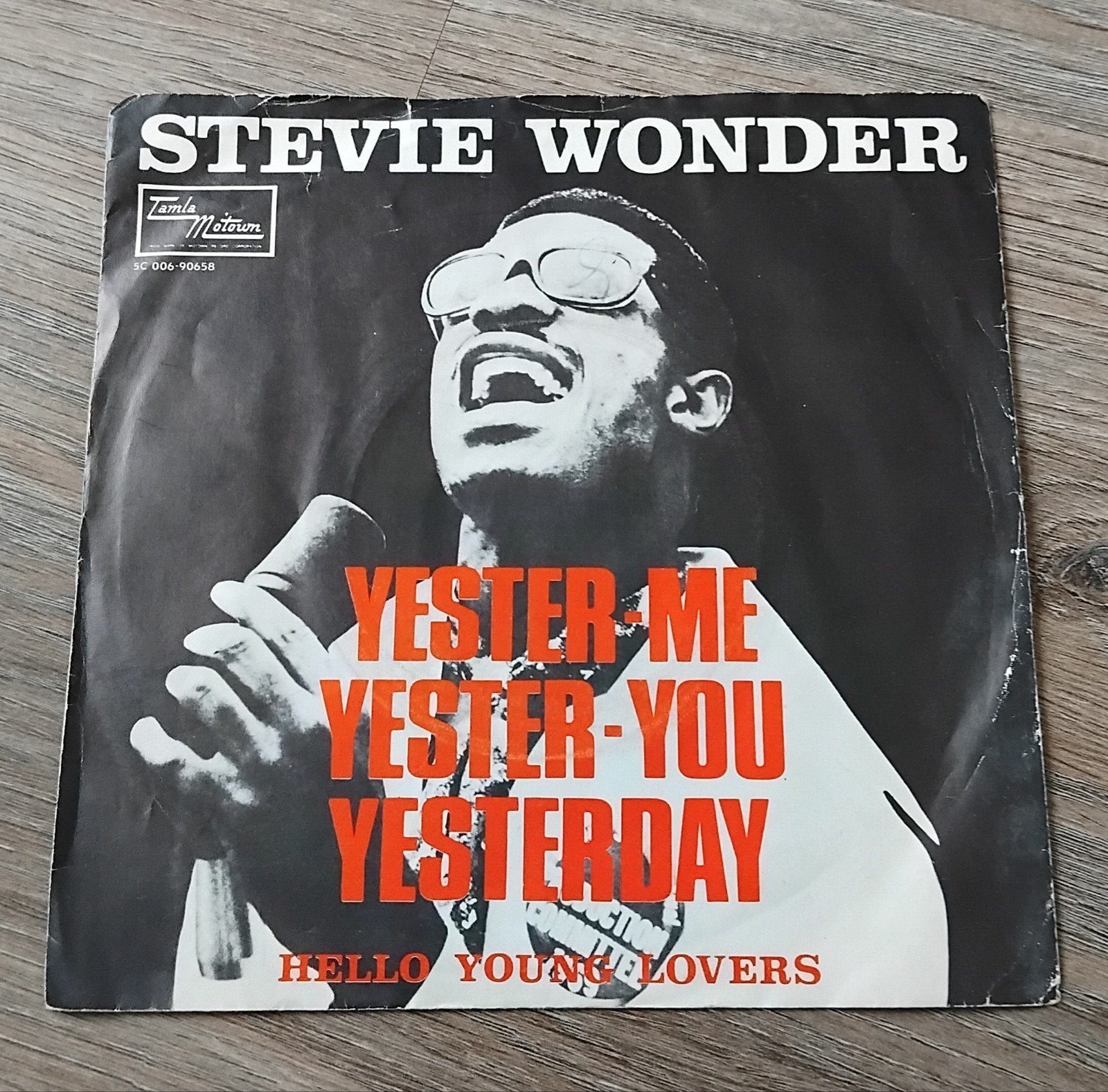 Stevie Wonder - Yester-Me, Yester-You, Yesterday Single, Gebruikt, Fotohoes, 7 inch, Single