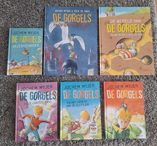 De Gorgels boekenreeks + gorgels woordmemo  - Jochem Myjer -, Ophalen of Verzenden, Zo goed als nieuw, Jochem Myjer, Fictie algemeen