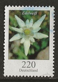Duitsland 176, edelweiss voor TonW, Verzenden, 1990 tot heden, Gestempeld