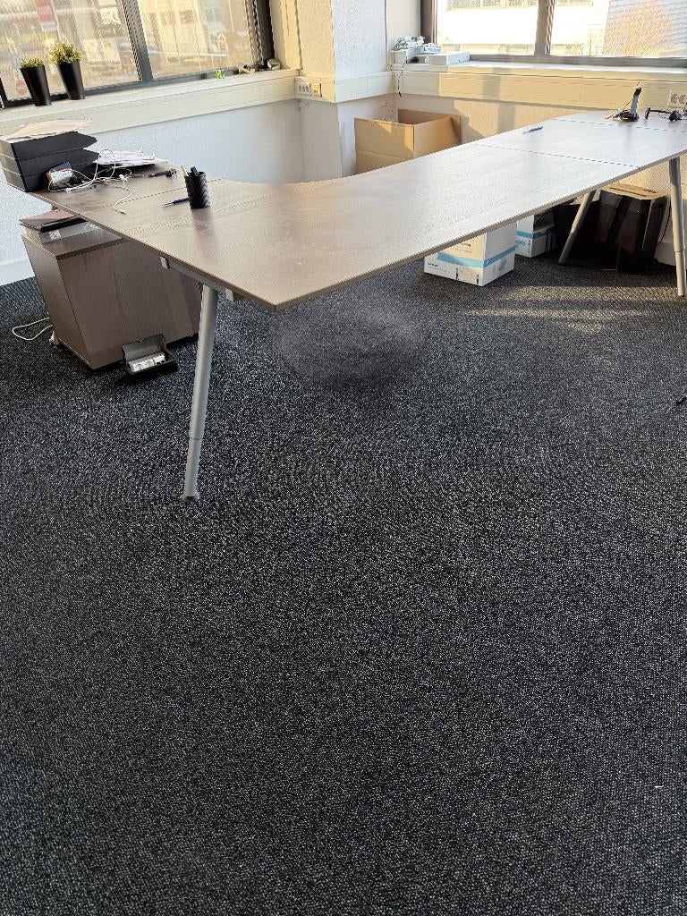 Meerdere Galant bureau's IKEA grijs, Overige typen, Gebruikt, IKEA, Grijs