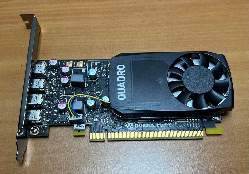 Nvidia Quadro P620 - Professionele Grafische Kaart, PCI-Express 3, Gebruikt, DisplayPort, Ophalen of Verzenden