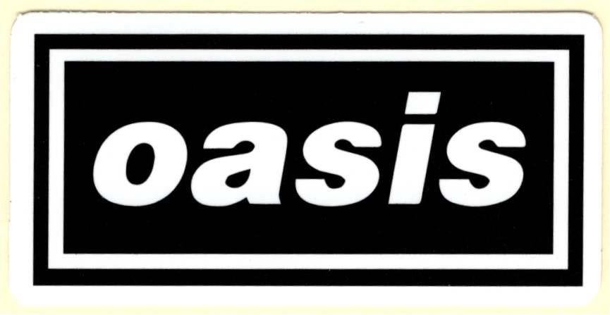 Oasis sticker #2, Verzenden, Nieuw, Foto of Kaart