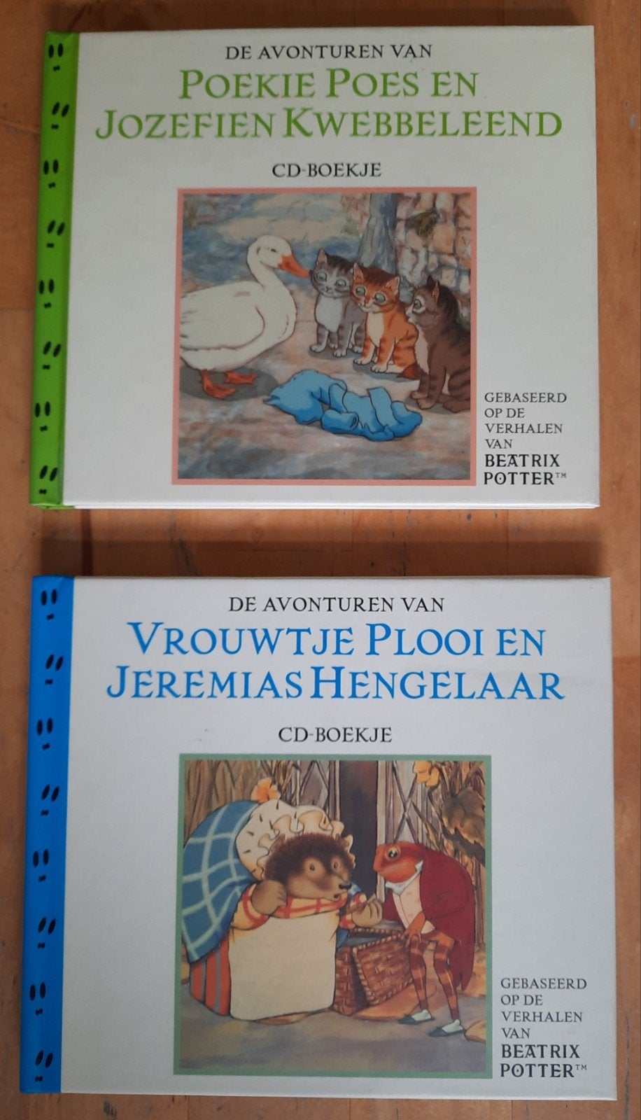 Beatrix Potter CD-boekjes, Ophalen of Verzenden, Zo goed als nieuw, Beatrix Potter, Sprookjes