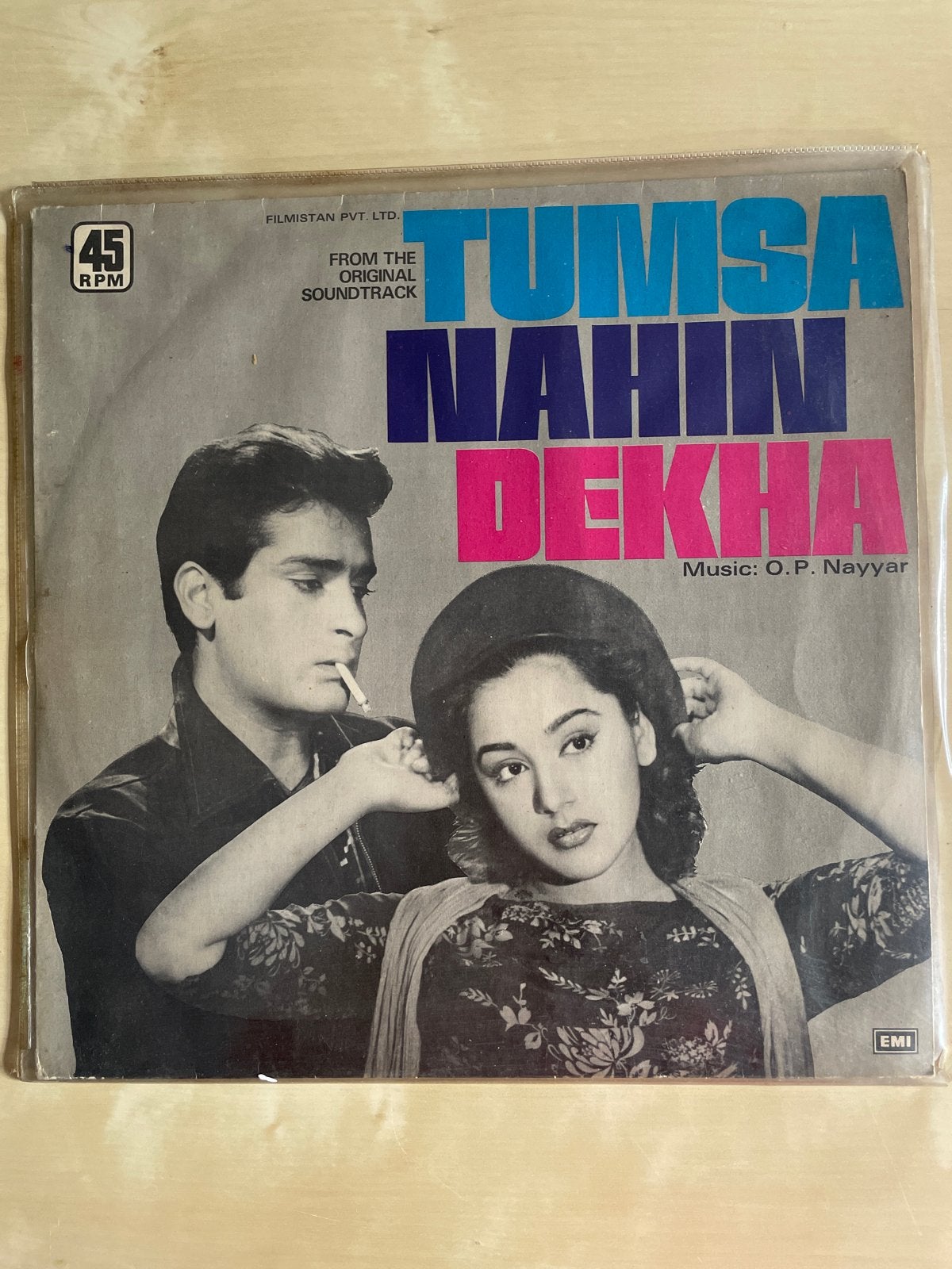 TUMSA NAHIN DEKHA Vinyl LP - Bollywood Soundtrack, Ophalen of Verzenden, Zo goed als nieuw, Filmmuziek en Soundtracks