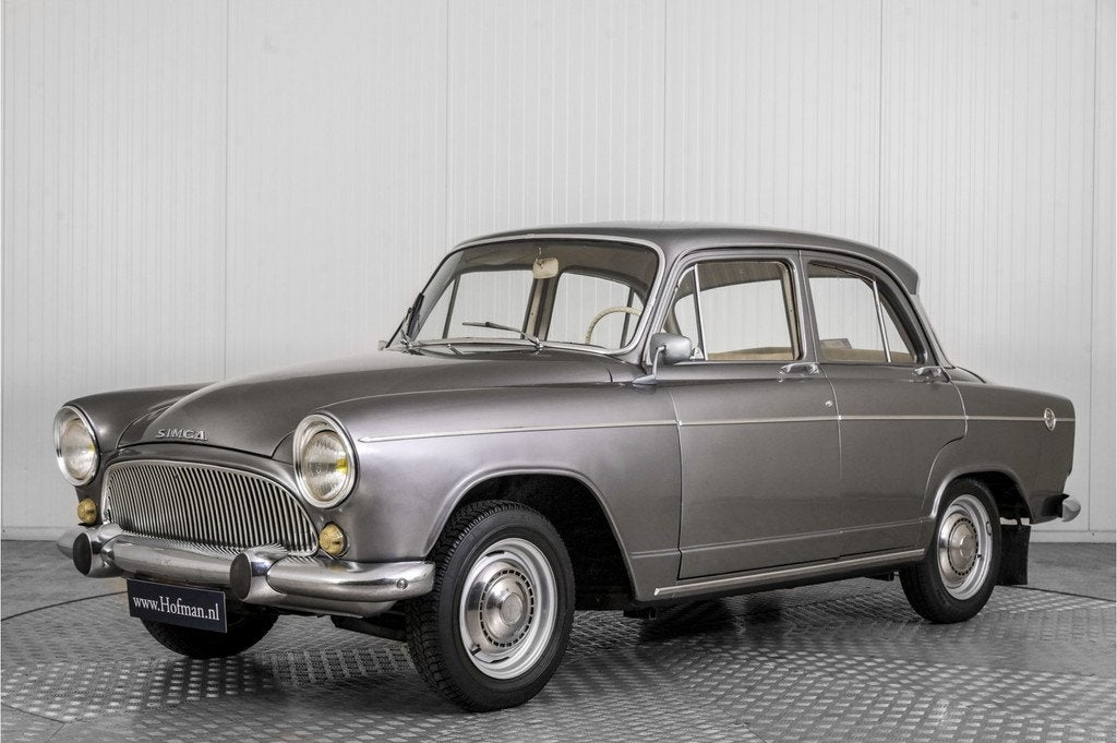 Simca Aronde 1300 Montlhery (bj 1961), Metallic lak, Gebruikt, 4 cilinders, Bedrijf