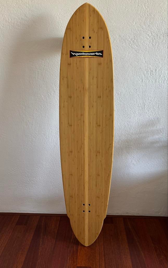 Hamboard Pinger Longboard - Zo goed als nieuw, Sport en Fitness, Skateboarden, Ophalen, Zo goed als nieuw, Skateboard, Longboard