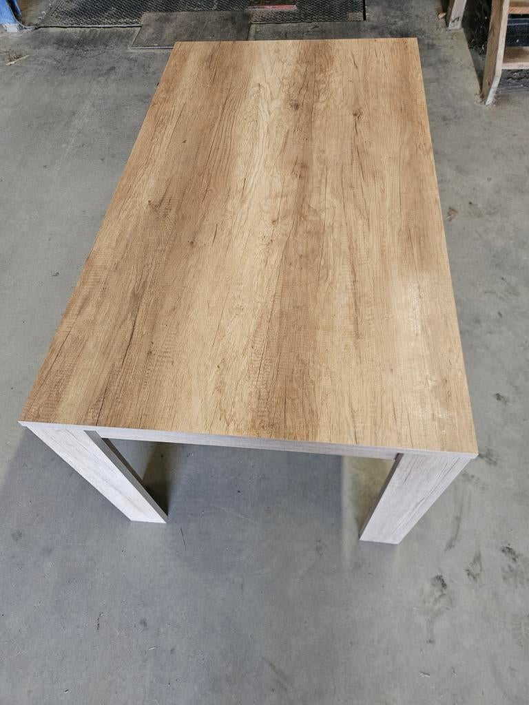 Eettafel 160x90x80 cm (lxbxh), Ophalen, 50 tot 100 cm, Zo goed als nieuw, 150 tot 200 cm