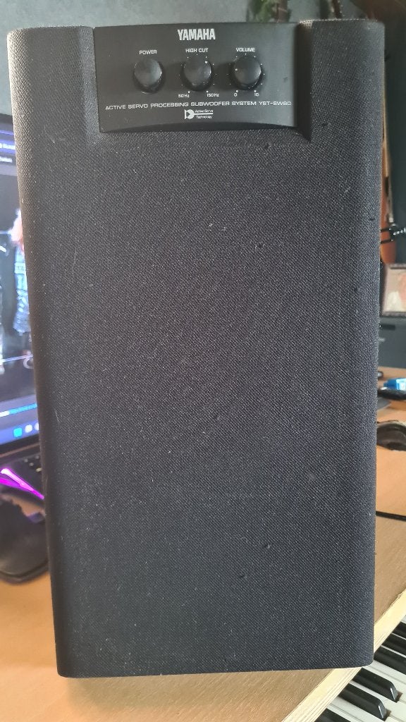 Yamaha YST- SW80 Active Subwoofer, Audio, Tv en Foto, Ophalen, Gebruikt, Subwoofer, Yamaha