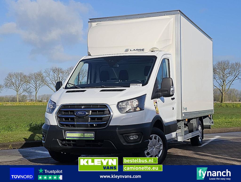 FORD E-TRANSIT bakwagen laadklep!, Auto's, Bestelauto's, Bedrijf, Te koop, ABS, Achteruitrijcamera, Airconditioning, Apple Carplay
