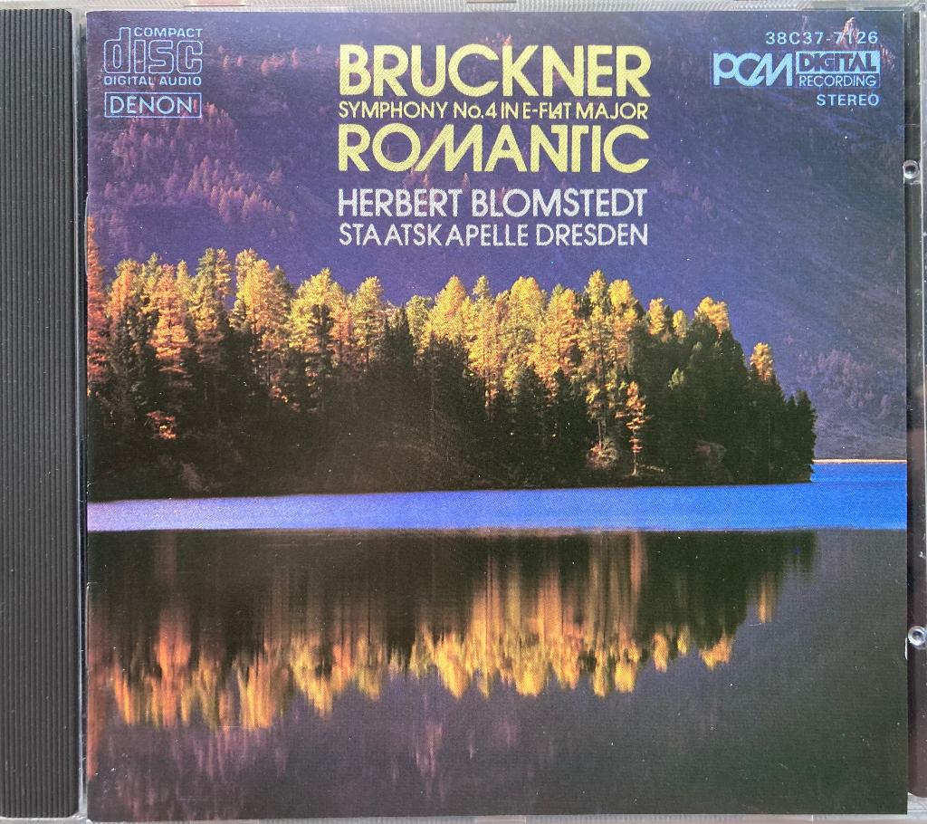 Bruckner | Symphony Nr. 4 | Blomstedt, Ophalen of Verzenden, Romantiek, Gebruikt, Orkest of Ballet