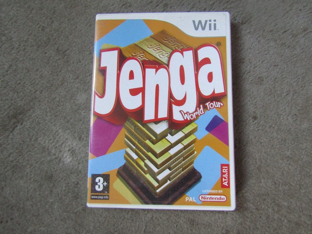 Wii spel: Jenga world tour, Spelcomputers en Games, Puzzel en Educatief, Gebruikt, 1 speler, Ophalen of Verzenden