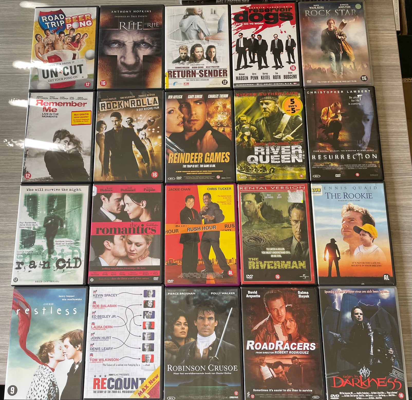 Films R (63x), Alle leeftijden, Ophalen of Verzenden, Zo goed als nieuw