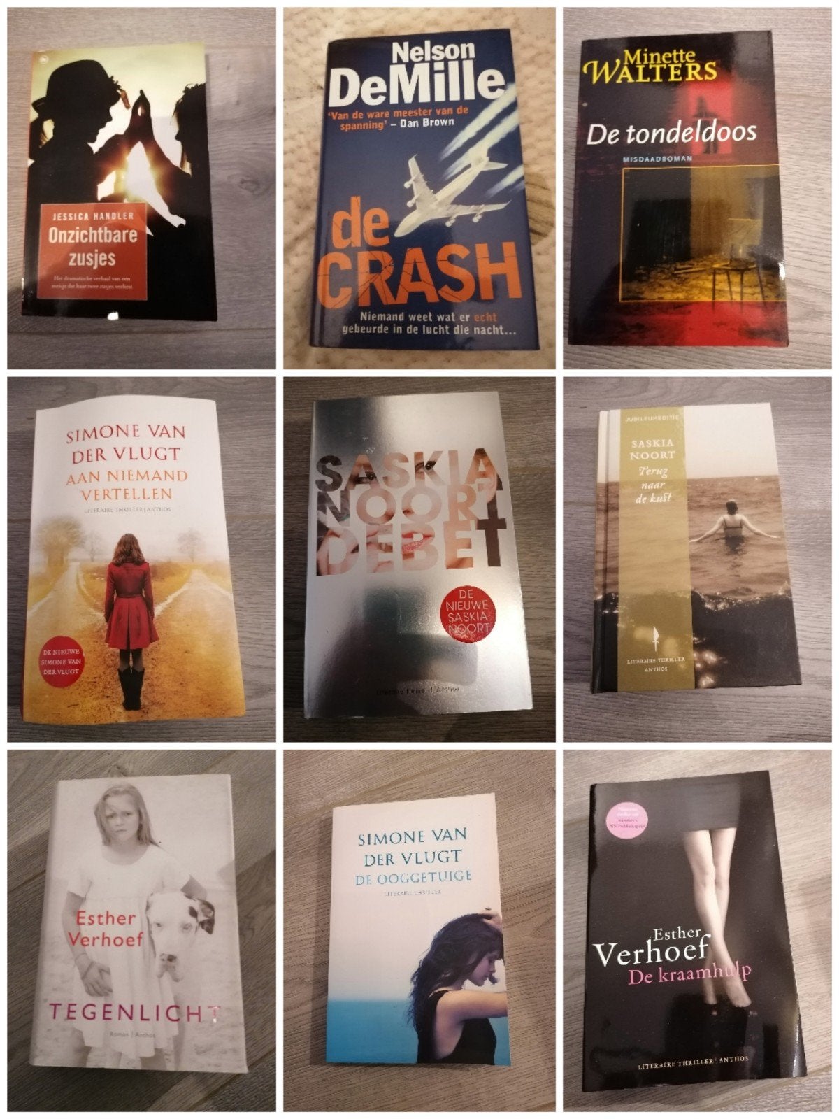 Pakket met 9 spannende thrillers, Boeken, Ophalen of Verzenden, Gelezen