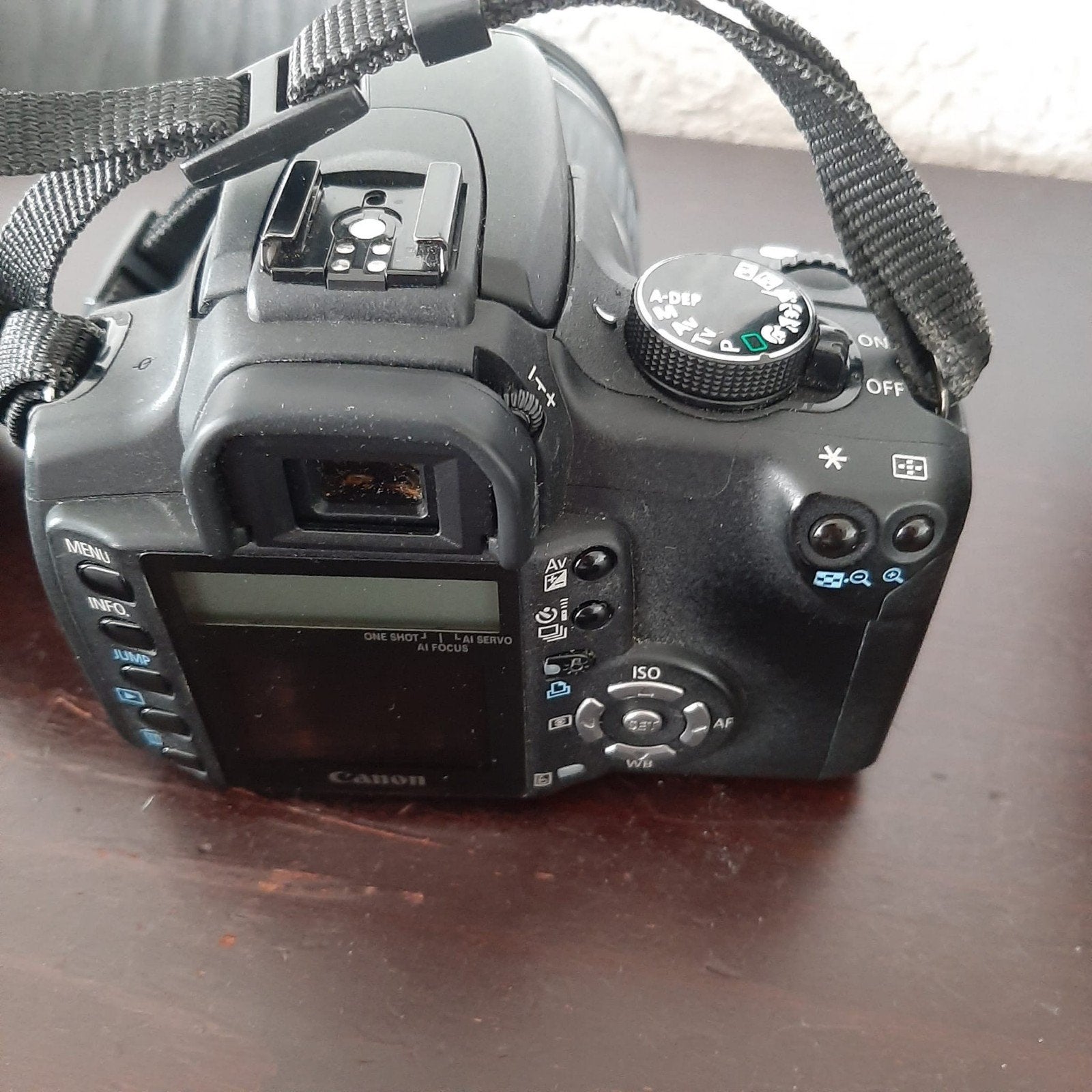 Canon EOS 350D met 2 lenzen en accessoires, Gebruikt, Canon, Beschermhoes/tas, Canon EF
