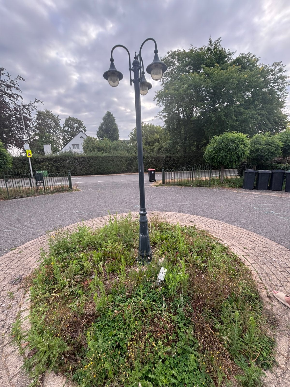 Lantaarnpaal en 3 mini’s, Ophalen, Gebruikt, Staande lamp, Netvoeding