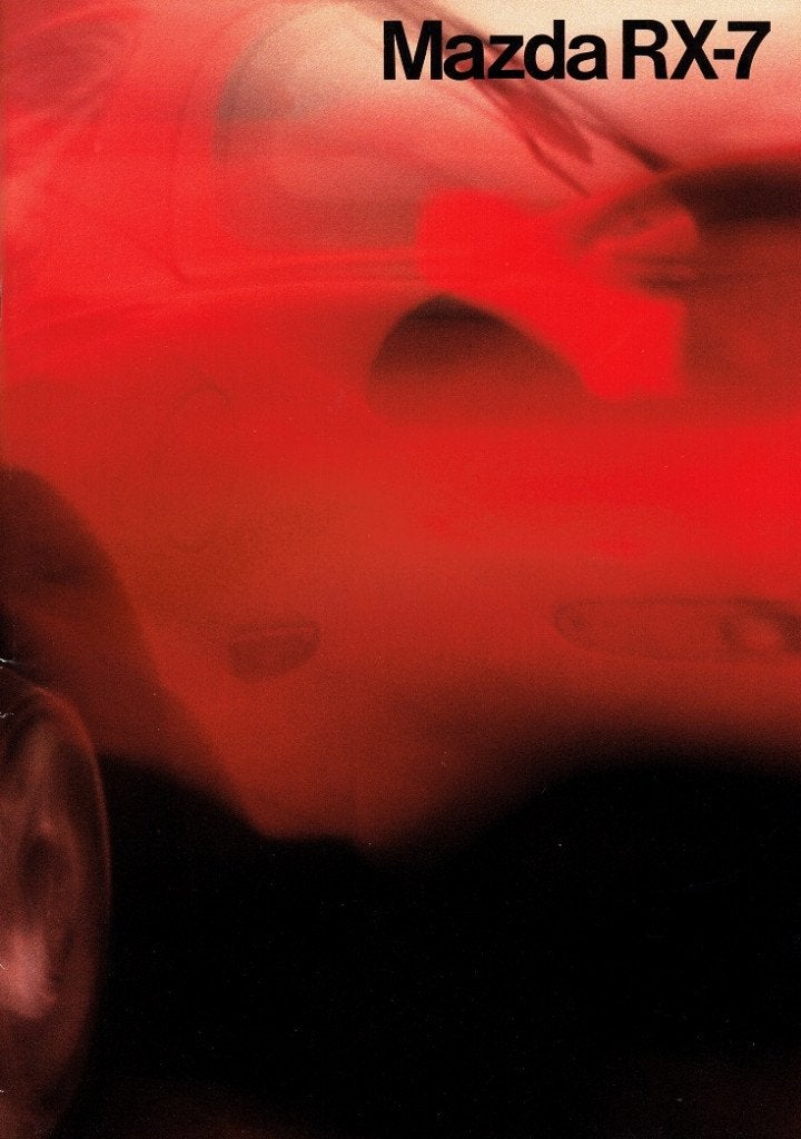 Folder Mazda RX-7 (1992), Boeken, Auto's | Folders en Tijdschriften, Verzenden, Gelezen, Mazda