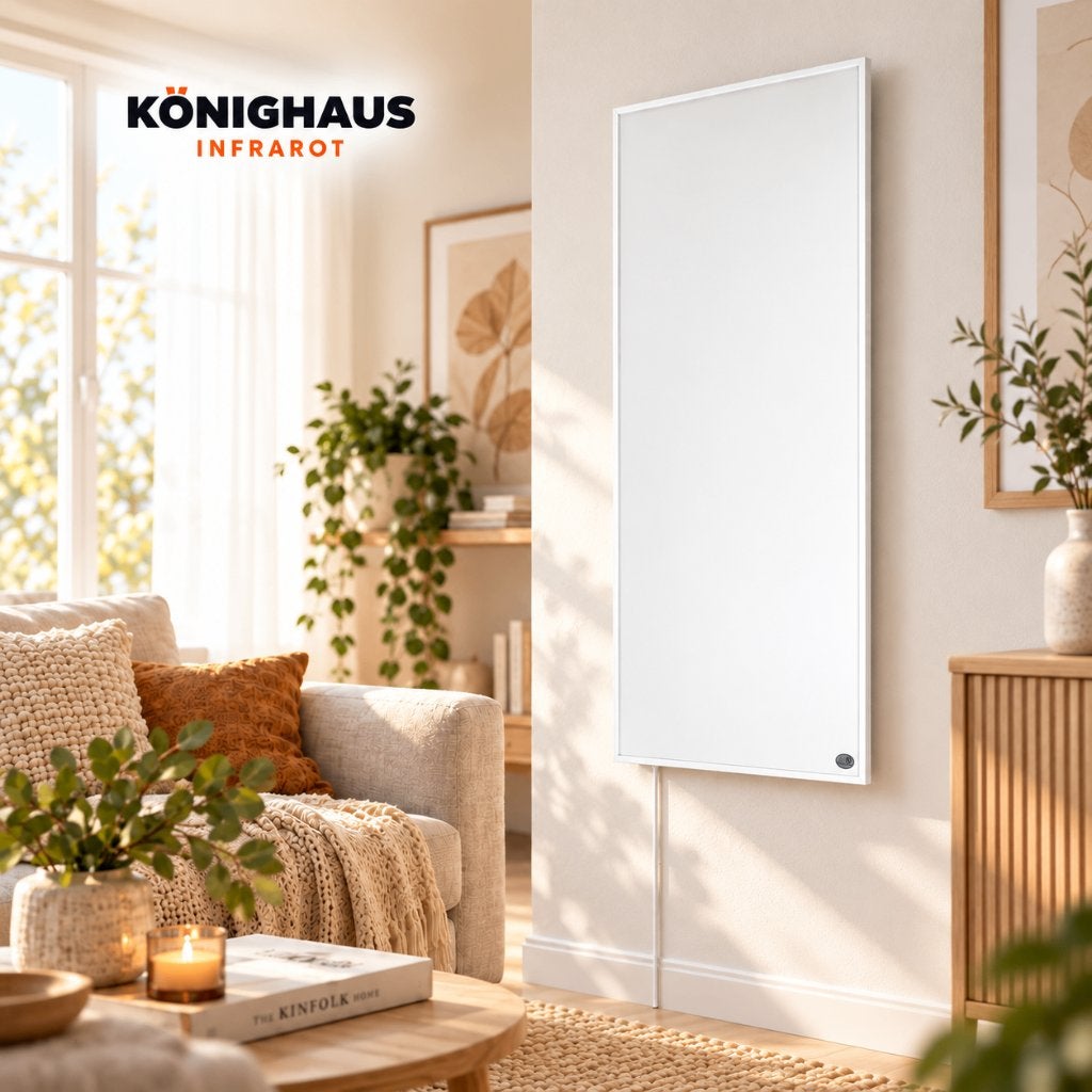 Könighaus infraroodpaneel 800W | Tweede Kans, Ophalen, Radiator, Zo goed als nieuw, 60 tot 150 cm