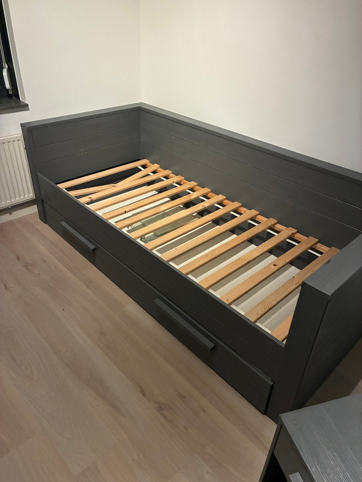 Gratis Slaapkamer dennis Woood, Ophalen, 90 cm, Eenpersoons, Wit