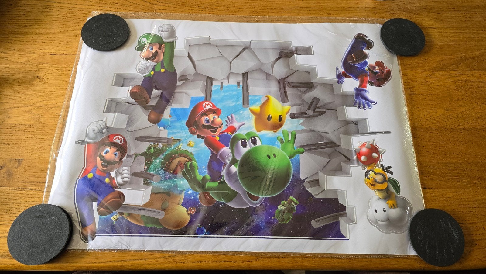 Mario muursticker Vinyl, Ophalen of Verzenden, Nieuw