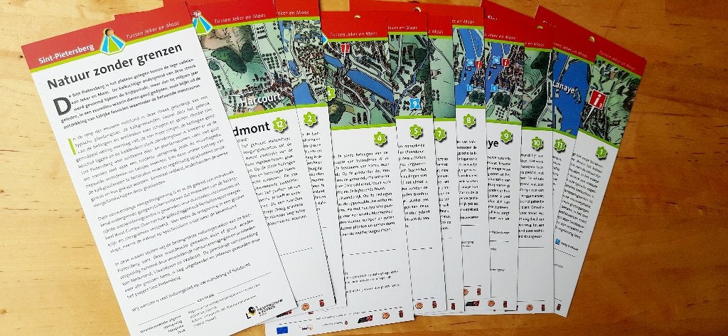 Kaartenbox "Wandelen en fietsen tussen Jeker en Maas", Ophalen, Nieuw