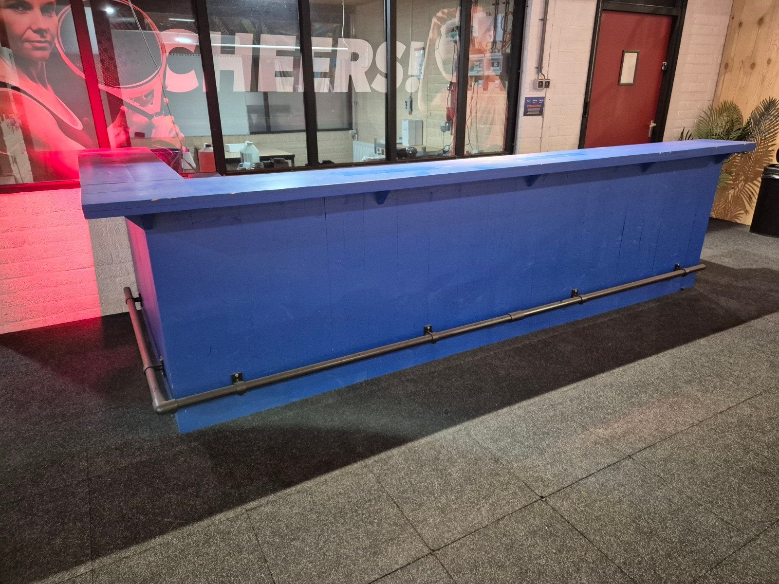 Bar steigerhout zelf demonteren, Ophalen