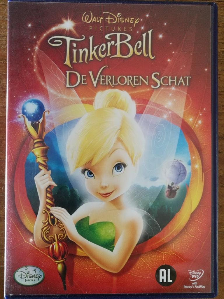 Originele Walt Disney Tinkerbell, de verloren schat., Alle leeftijden, Ophalen of Verzenden, Zo goed als nieuw