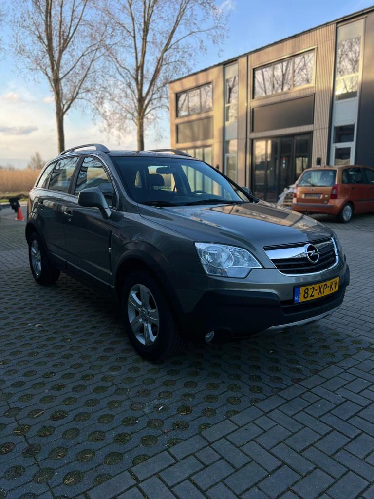 Opel Antara 2.4 16V 2007 Rijklaar APK 03 2027, Stof, 4 cilinders, Beige, Bedrijf