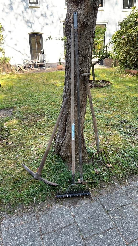 Tuinhark pikhouweel hooivork verticuteerhark, Tuin en Terras, Ophalen