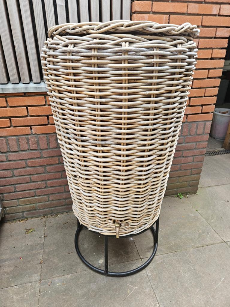 Van der Leeden regenton 200L - Showmodel, Tuin en Terras, Ophalen, Overige materialen, Utrecht, Met kraantje