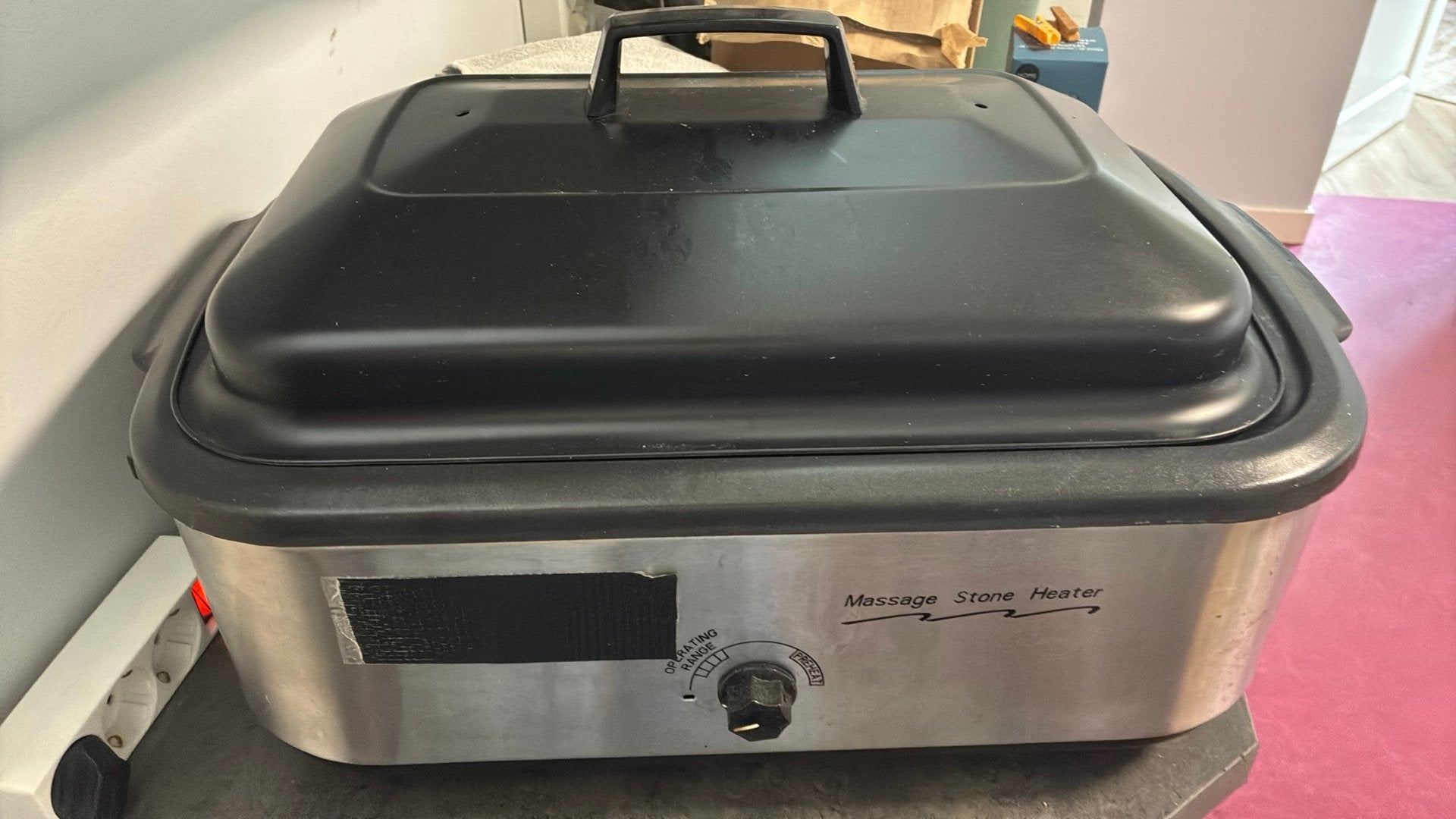 Hotstone pan, Sport en Fitness, Gezondheidsproducten en Wellness, Ophalen, Gebruikt, Overige typen